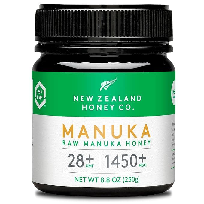 New Zealand Honey Co. Raw Manuka Honey UMF 28+ | MGO 1450+, UMF Certified / 8.8oz - Image 1