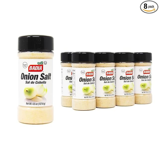 Badia Onion Salt, 4.5 Oz (Pack Of 8