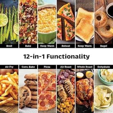 Ninja DCT451 12-in-1 Smart Double Oven with FlexDoor, Thermometer, FlavorSeal, Smart Finish, Rapid Top Convection and Air Fry Bottom , Stainless Steel - Image 6