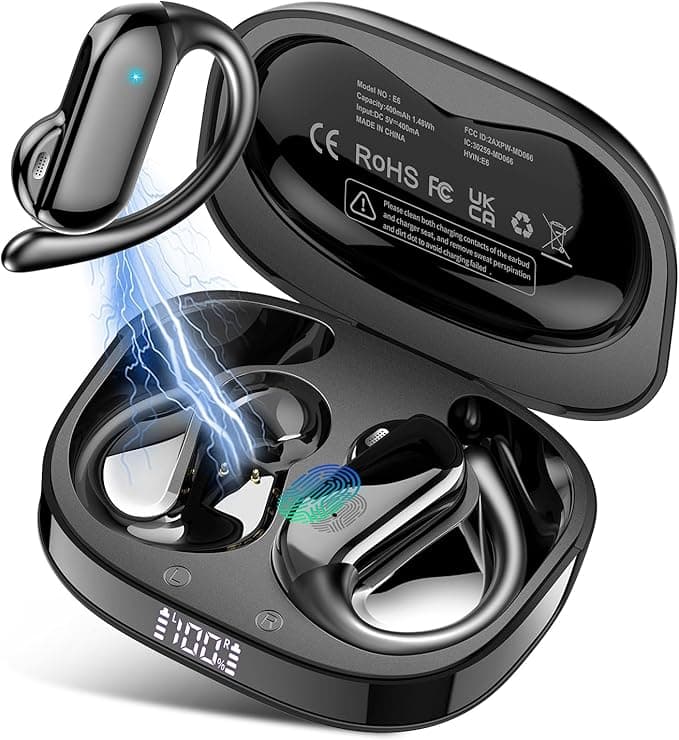 Ai Translation Earbuds Real Time,3-in-1 Buletooth 5.4 Translator Earbuds with 164 Languages/6 Translation Modes,No Subscription Required Translatior Headphones,32H Audifonos Traductores Inglés Español - Image 1