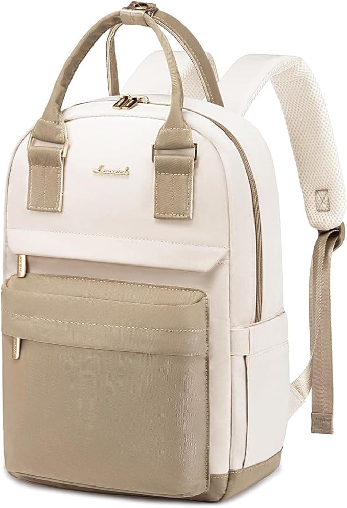 LOVEVOOK Backpack purse for Women, 14 Inch Laptop backpack Cute Waterproof Backpacks Stylish Travel Bags Vintage Daypacks Bookbag for College School Work - Image 1