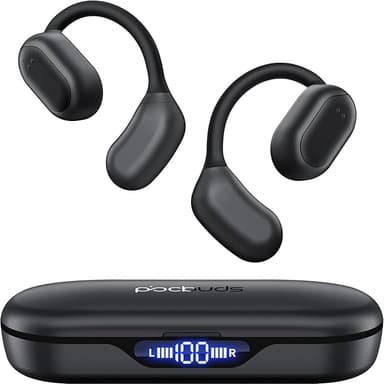 AI Translation Earbuds Real Time B0F4D39G13 for Travel Business Meeting, Black - Image 1