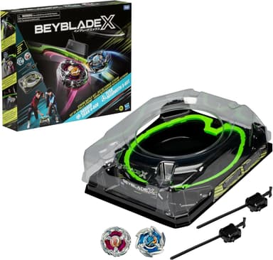 Beyblade X Xtreme Battle Set with Beystadium Arena Featuring X-Celerator Rail, 2 Right-Spinning Top Toys, 2 Launchers, Toys for Boys and Girls, 8+ - Image 2