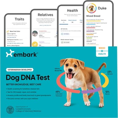 Embark Breed & Health Kit - Dog DNA Testing Kit - Discover Breed, Ancestry, Relative Finder, Genetic Health, Traits, Allergy Risk Scores - Image 2