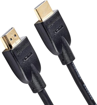 Amazon Basics HDMI Cable, 6ft, 4K@60Hz, High-Speed 4K HDMI 2.0 Cord (18Gbps), 2160p, 48 bit, Compatible with TV/PS5/Xbox/Roku, Black - Image 2