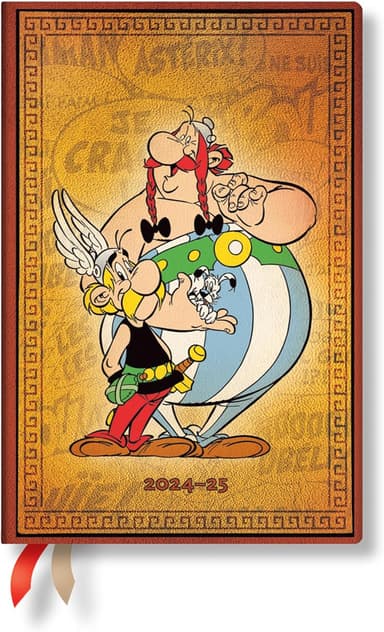Paperblanks | 2025 Weekly Planner | Asterix & Obelix | The Adventures of Asterix | 12-Month | Mini | Horizontal | Elastic Band | 160 Pg | 100 GSM - Image 2