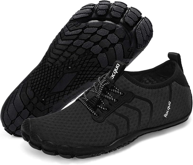 Racqua Water Shoes Quick Dry Barefoot Beach Aqua Sport Swim Surf Pool Hiking Diving Walking for Men Women - Image 1