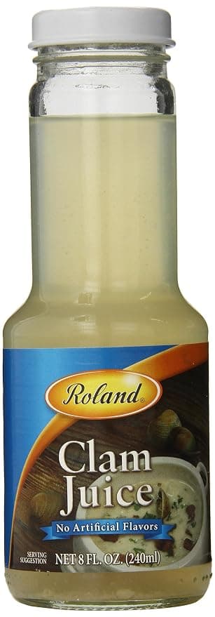 Roland Foods Clam Juice, 8 Ounce Bottle, Pack of 1 - Image 1