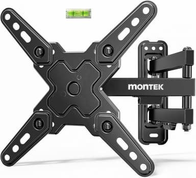 monTEK Full Motion TV Wall Mount Bracket for Most 13-43 Inch LED LCD Flat Screen TVs & Monitors, Swivel Tilt Extension Rotation with Articulating Arms, TV Mount Max VESA 200x200mm, up to 44lbs - Image 2
