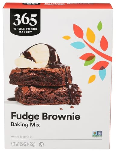 365 by Whole Foods Market, Chocolate Fudge Brownie Mix, 15 Ounce - Image 1