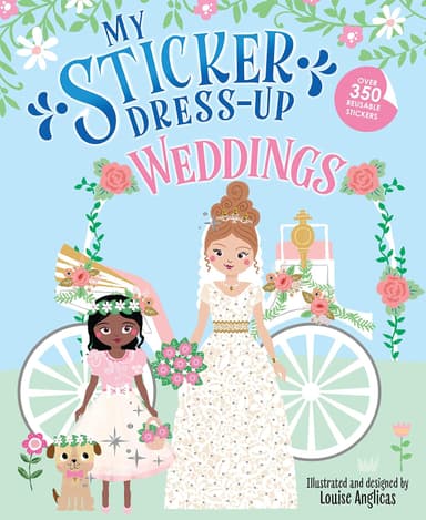 My Sticker Dress-Up: Weddings: Reusable Sticker Activity Book for Endless Creative Play! - Image 2