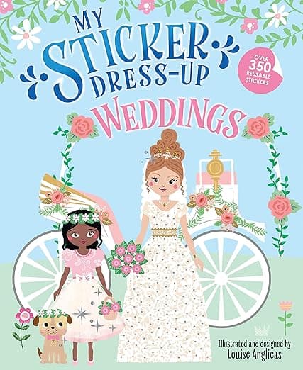 My Sticker Dress-Up: Weddings: Reusable Sticker Activity Book for Endless Creative Play! - Image 1