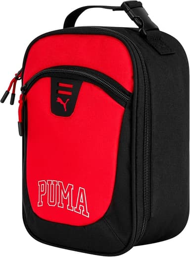 PUMA Unisex Kid's Rally Lunch Box, High Risk Red, Small - Image 1