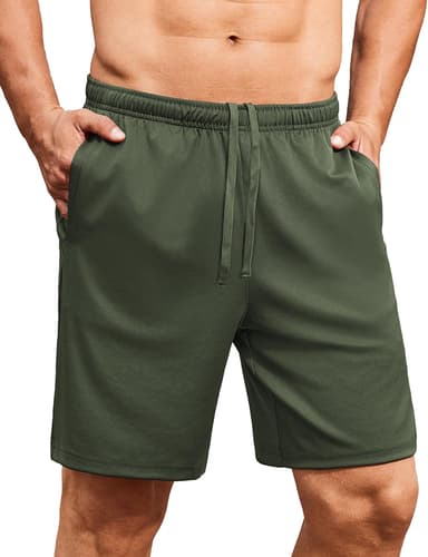 COOFANDY Men's Gym Workout Shorts 7 Inch Stretch Athletic Shorts Lightweight Running Training Short Pants with Pockets - Image 2
