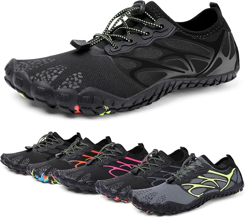 ziitop Water Shoes for Men Women Beach Barefoot Swim Rock Climbing Pool Shoes Socks, Anti-Slip Breathable Quick Dry Lightweight Slip-on, Outdoor Sport Hiking Walking Boating Fishing Diving Surfing - Image 1