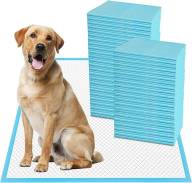 Boscute XXL Thicken 6 Layers Heavy Absorbent 30"x36" Pet Training Dog Pee Pads, Extra Large Polymer Leak-Proof Quick Dry Puppy Pee Pads, Disposable Pee Pads for Dogs Cats Rabbit - Image 1