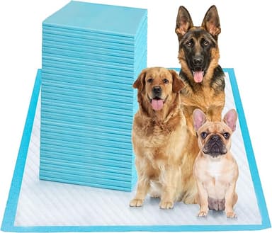 Boscute Super Absorbent & Leak-Proof Jumbo Size 36"x36" Pet Training Dog Pee Pads, Thicken Quick Dry Disposable Puppy Pee Pads, Potty Training Pads for Dogs Cats, Rabbits - Image 1