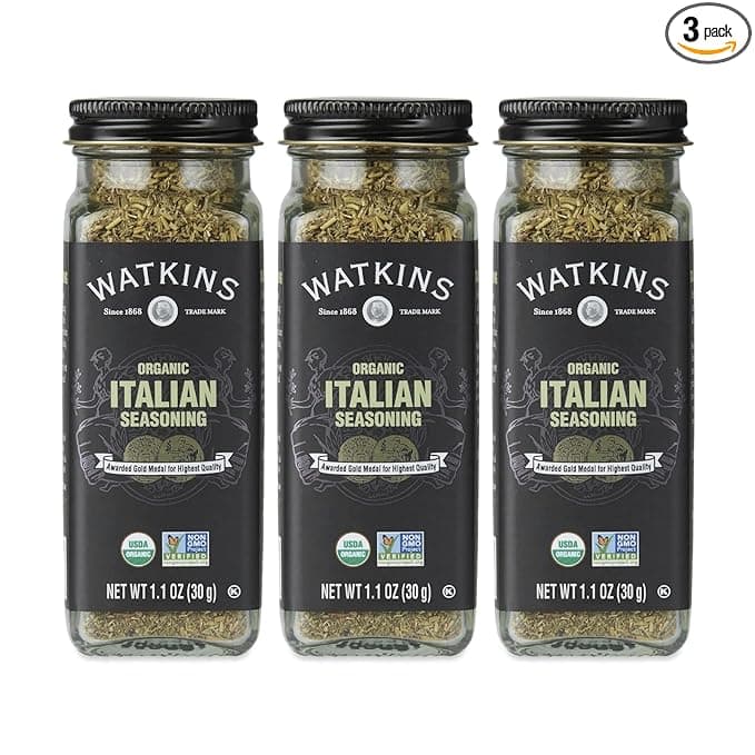 Watkins Organic Italian Seasoning, 1.1 Ounce, 3 Count - Image 1