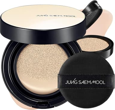 JUNG SAEM MOOL [ SPF ] Essential Skin Nuder Cushion (17 Fair Light) | Refill Included (0.98 Fl Oz) | SPF50 Broad Spectrum | Natural Finish | Makeup Artist Brand - Image 2