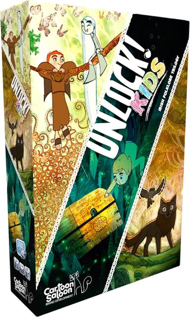 Unlock! Kids: Irish Folklore Card Game - Escape Room Game for Kids and Adults, Cooperative Mystery Game for Family Game Night, Ages 6+, 1-4 Players, 20-60 Minute Playtime, Made by Space Cow - Image 2