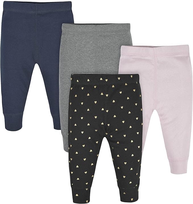 Gerber Baby-Girls Multi-Pack Active Pants Set - Image 1