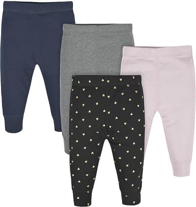 Gerber Baby-Girls Multi-Pack Active Pants Set - Image 1