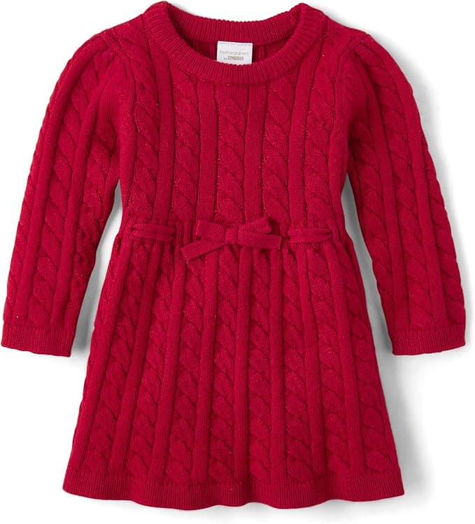 Gymboree and Newborn Long Sleeve Sweater Dress - Image 1