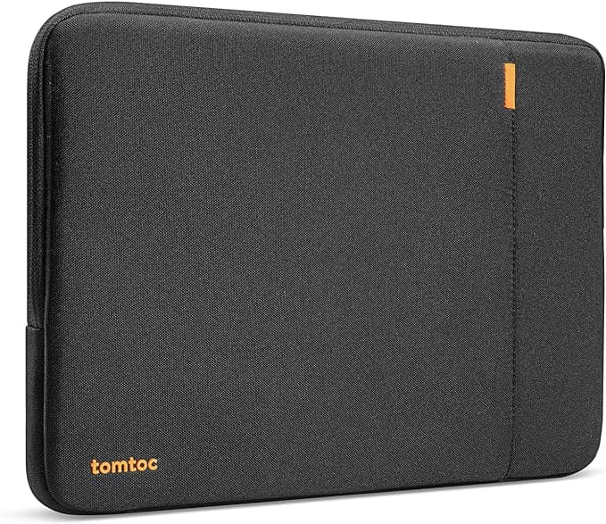 tomtoc 360° Protective Laptop Sleeve for 15-inch MacBook Air M4/A3241 2025, M3/A3114 2024, M2/A2941 2023, 15-inch MacBook Pro A1990 A1707, Dell XPS 15 Plus Laptop, Water-Resistant Computer Case Bag - Image 1