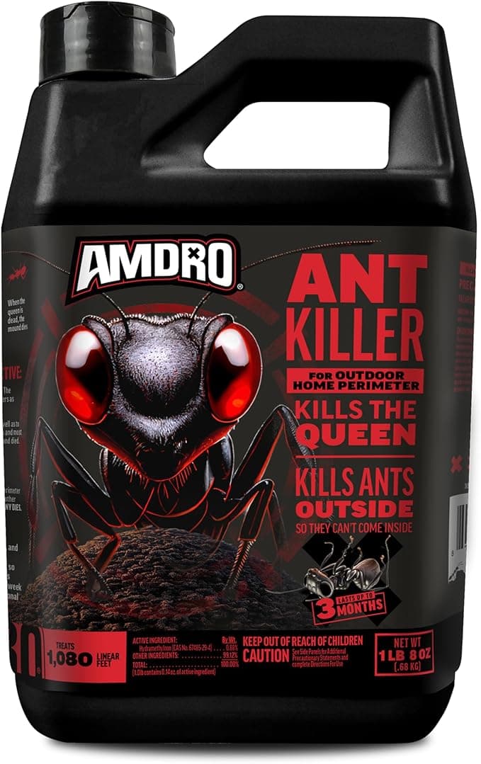 Amdro 100550427 Ant Killer for Outdoor Home Perimeter 24 oz, Black Label - Image 1