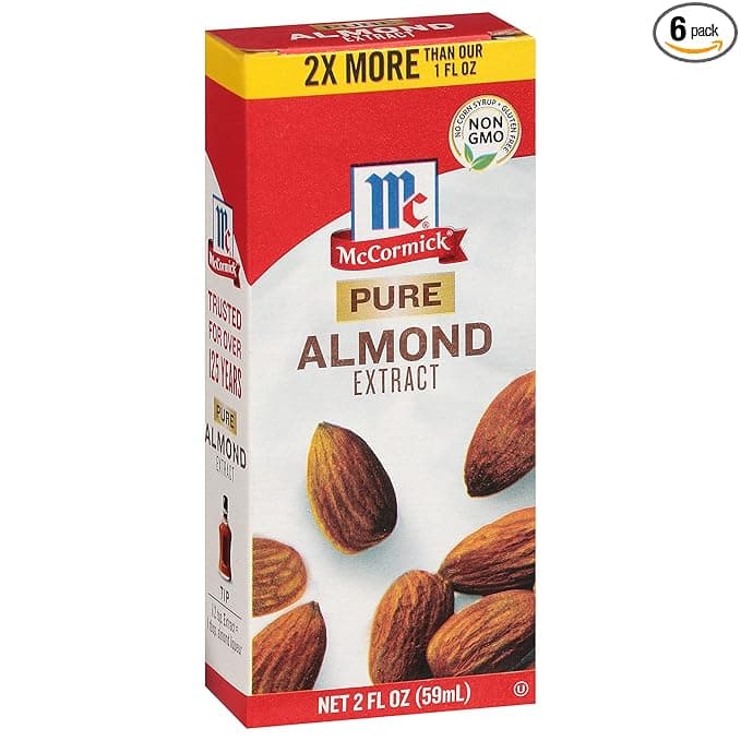 McCormick Pure Almond Extract, 2 fl oz (Pack of 6 - Image 1