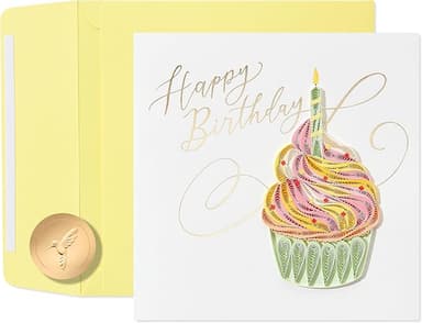 Papyrus Birthday Card (Cupcake - Image 1
