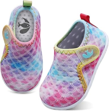 FEETCITY Baby Boys Girls Water Sport Shoes Barefoot Kids Aqua Socks Quick-Dry Beach Swim Pool Shoes - Image 1