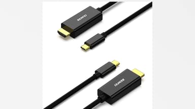 BENFEI 2 Pack USB C to HDMI 6 Feet Cable, USB Type-C to HDMI Cable, Thunderbolt 3/4 Compatible with iPhone 15 Pro/Max, MacBook Pro/Air 2023, iPad Pro - Image 9