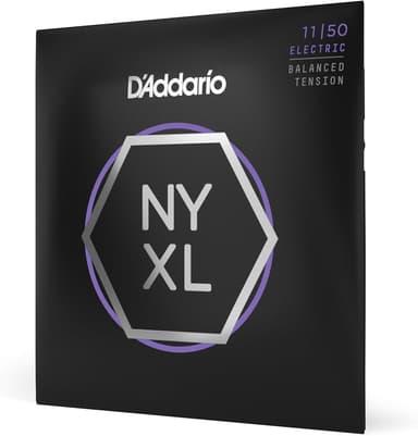 D'Addario Guitar Strings - NYXL Electric Guitar Strings - NYXL1150BT - Unrivaled Strength, Tuning Stability, Enhanced Mid-Range - For 6 String Guitars - 11-50 Medium Balanced Tension - Image 2