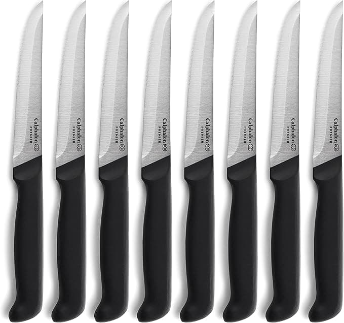 Calphalon Premier Cutlery SharpIN(TM) 8pc Steak Knife Set - Image 1