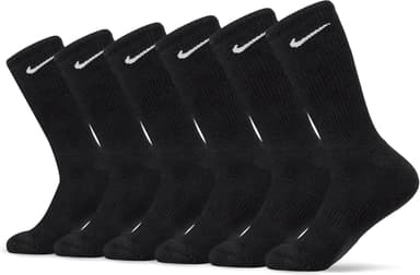 Nike Unisex Adult Everyday Cushioned Training Crew Socks (6 Pairs - Image 1