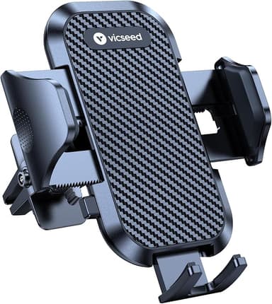 VICSEED 2025 Upgrade Ultra Stable Car Phone Holder Mount [Never Fall Off & Won't Break] Universal Air Vent Phone Mount for Car Easy Clamp Phone Holders for Your Car for iPhone 17 Pro Max 16 15 14 13 - Image 1