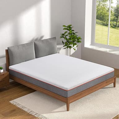 VECELO Charcoal Infused Memory Foam Full Mattress 8 Inch, Medium Firm Full Size Bed Mattress with Washable Cover for Full Bed Frame, Pressure Relieve, Fresh Cooling Comfort - Image 1