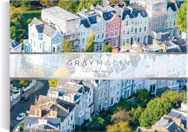 Galison Gray Malin Notting Hill – 1000 Piece Puzzle with Dreamy Springtime Photography of Iconic English Neighborhood from Au PARC Artwork - Image 2