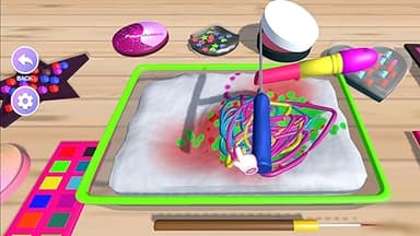 Makeup Slime Simulator ASMR makeup artistry with ASMR relaxation and virtual models' beauty - Image 6