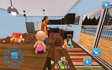 Real Newborn Baby Simulator Daddy Fun Game: Where’s Your Virtual Naughty Baby - Image 5