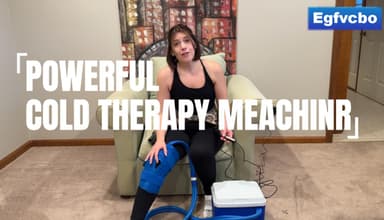 Ice Machine for Knee After Surgery for Post-Surgery Care, Cold Therapy Machine System for Knee and Joint Compression Pad,14-Quart Cooler, Universal-pad - Image 8
