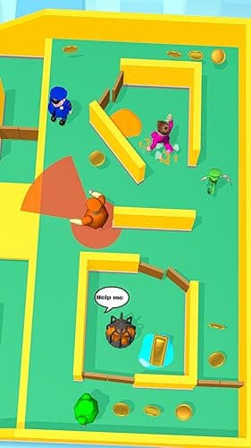 Naughty Stickman Police Fun Escape Prison Hide Run Games 2025 - Image 7