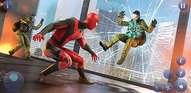 Real Flying Spider Hero Fighter Rope Simulator: Gangster Town Fighting Game Mafia Adventure - Image 7