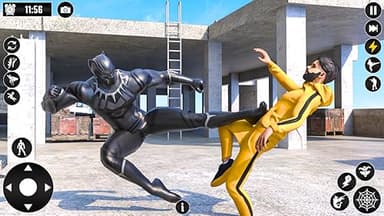 Real Flying Spider Fighting Hero Games: Rope Fighter Hero vs Mafia City Simulator - Spider Hero Adventure Game - Image 2
