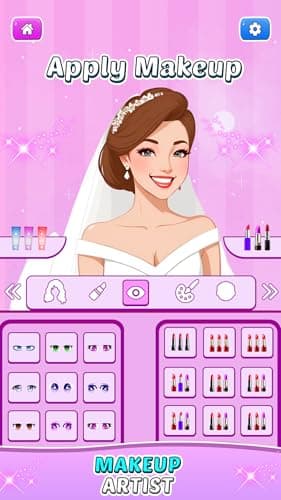 Paper Doll DIY Fashion Diary - Girls Makeup & Dress up Makeover Games - Image 2