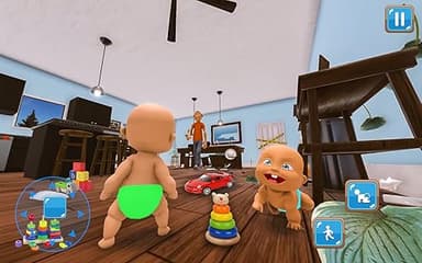 Real Newborn Baby Simulator Daddy Fun Game: Where’s Your Virtual Naughty Baby - Image 4