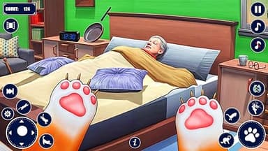 Bad Cat Chaos & Granny Simulator - Kitty From Hell Prank Games - Image 4