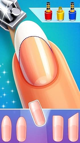 Nail Salon Games : Acrylic Nails art New Tattoo Art ASMR - Image 4