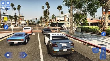 Real Police Car Simulator Cope Chase Gangster Games - Image 2